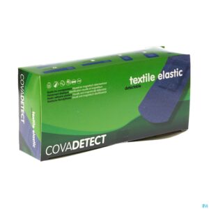 Packshot Cova Detectiepleister Blauw 3x18cm Text100 30180t