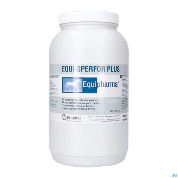 Packshot Equi Sperfor Plus Pdr Pot 1,2kg