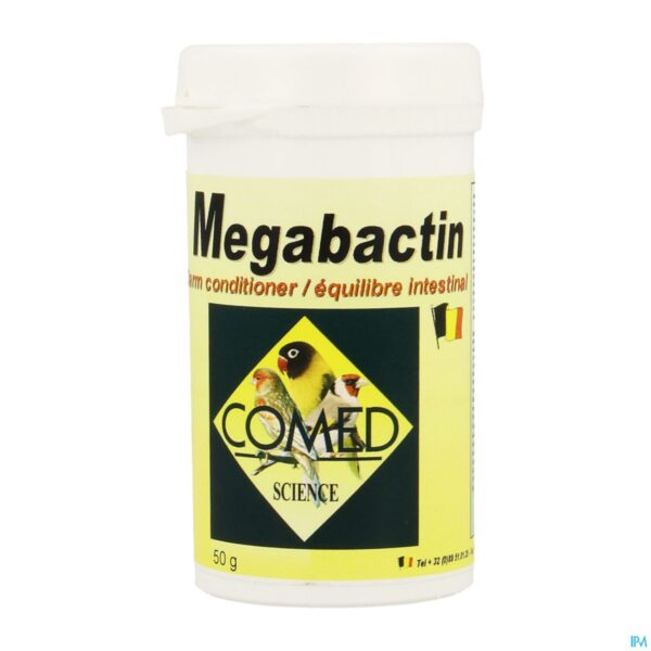 Packshot Comed Megabactin Bird Pdr 50g