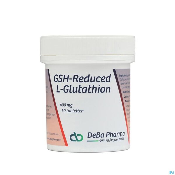 Packshot Reduced l-glutathion Comp 60 Deba