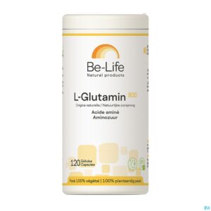 Packshot Glutamin 800 Be Life Gel 120