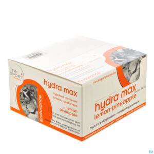 Packshot Trisportpharma Hydra Max Lemon-pineap.pdr 12x34,5g