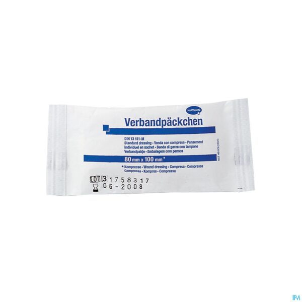 Packshot Urgentieverband Middel 8x10cm 1 P/s