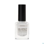 Packshot Korres Km Gel Effect Nail 01 White 11ml