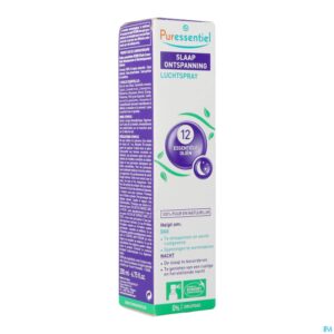 Packshot Puressentiel Slaap Ontspan.spray 12 Ess Olie 200ml