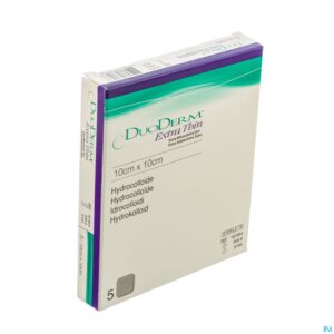 Packshot Duoderm Extra Dun Verb Hydro 10cmx10cm 5 H7954