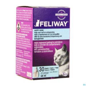 Packshot Feliway Classic Navulling 1m 48ml