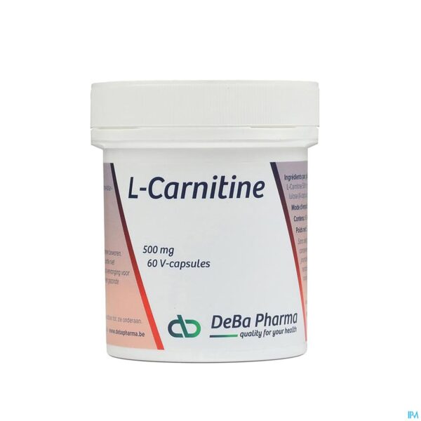 Packshot l-carnitine Caps 60x500mg Nf Deba