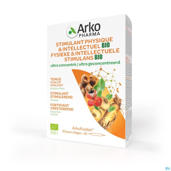 Packshot Arkofluide Stimulans Amp 20