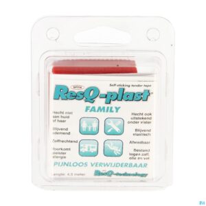 Packshot Resq-plast Family 4,5mx50mm Rood 1