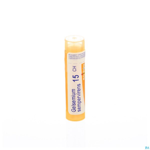 Packshot Gelsemium Sempervirens 15ch Gr 4g Boiron