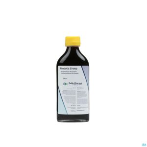 Packshot Propolis Siroop 20% 200ml Deba