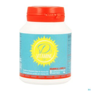 Packshot Vitamine D3 Cbf X-forte 3000ui Softgels 180
