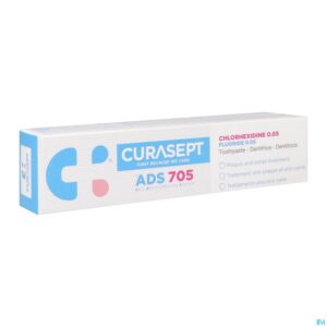 Packshot Curasept Tandp Gel Fluoride 0,05% Tube 75ml