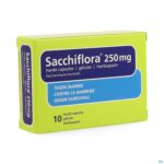 Packshot Sacchiflora 250mg Harde Caps 10 Blister