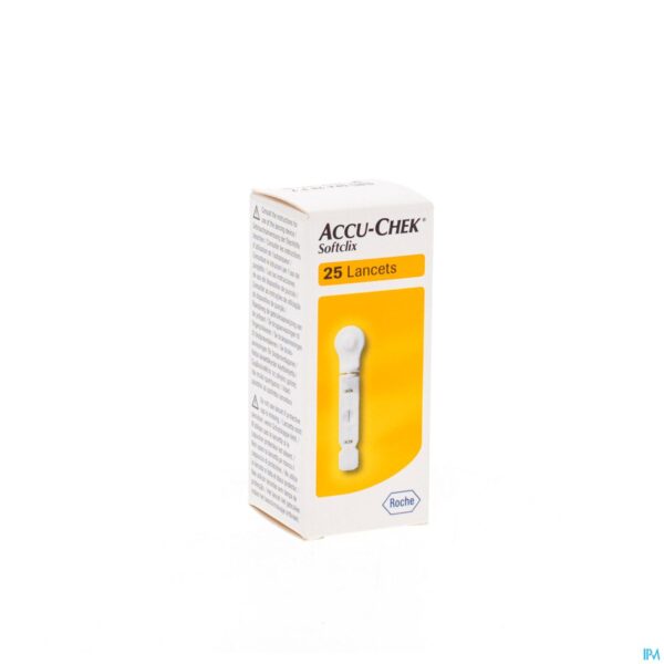 Packshot Accu Chek Softclix Lancet 25 3307492001