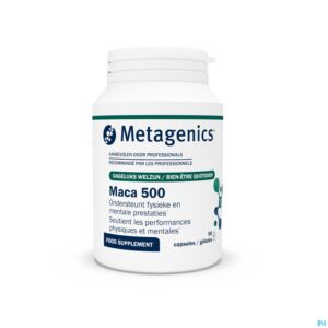 Packshot Maca 500 Caps 90 4071 Metagenics