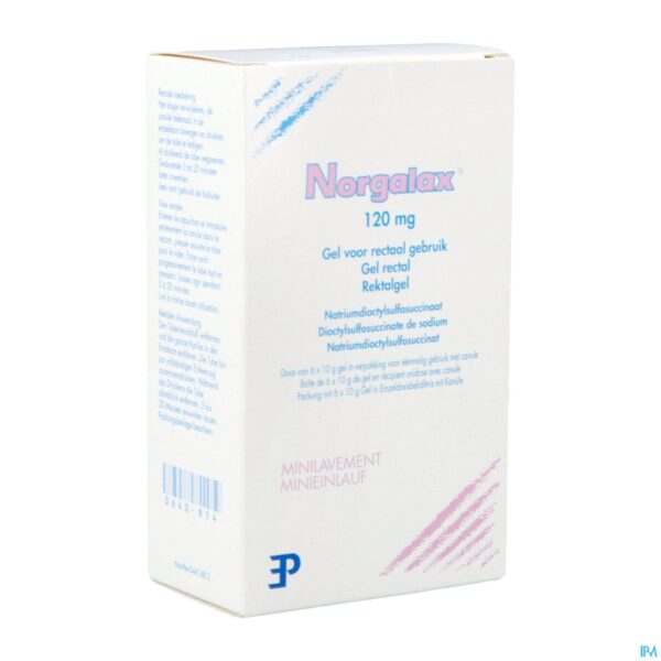 Packshot Norgalax Boite/doos 6 X 10 Gr