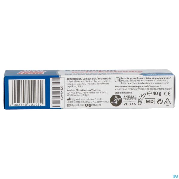 Packshot Fittydent Kleefcreme 40g