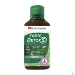 Packshot Forte Detox 5 Fl. 500ml