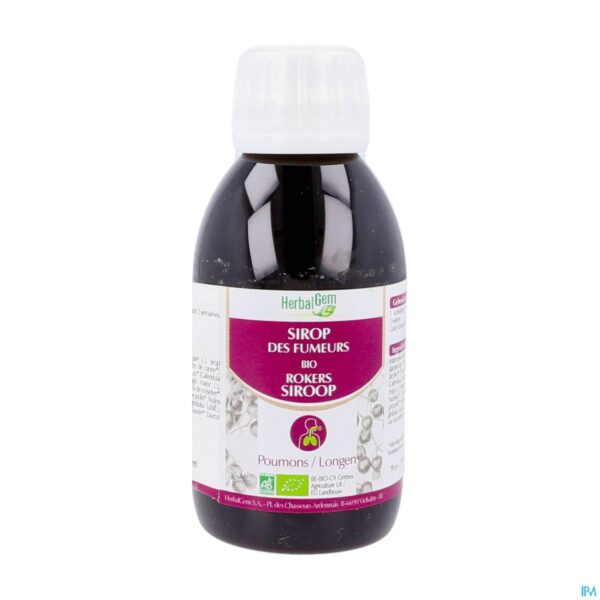 Productshot Herbalgem Rokerssiroop 250ml