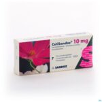 Packshot Cetisandoz Sandoz Comp 7 X 10mg