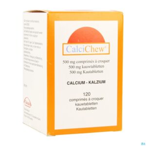 Packshot Calcichew Comp 120x500mg