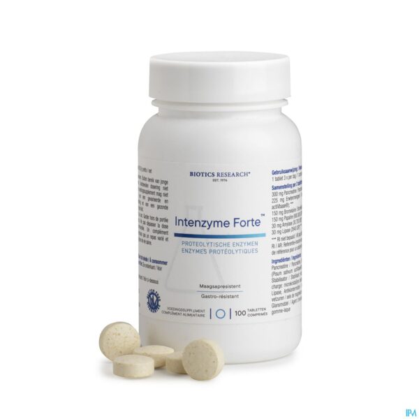 Productshot Intenzyme Forte Biotics Comp 100
