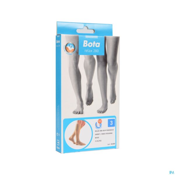 Packshot Bota Relax 280 Korte Kous Beige N3