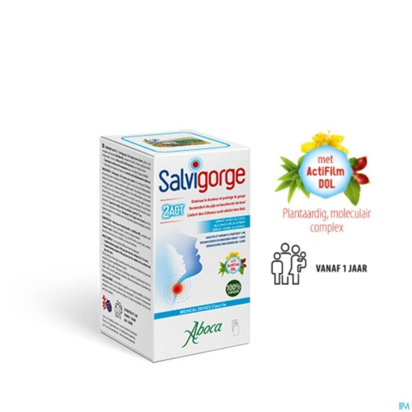 Packshot Salvigorge Spray Z/alcohol 30ml