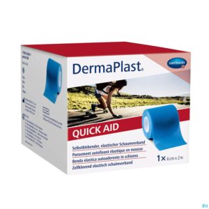 Packshot Dp Quickaid 6cm X 2m,blauw 1 P/s