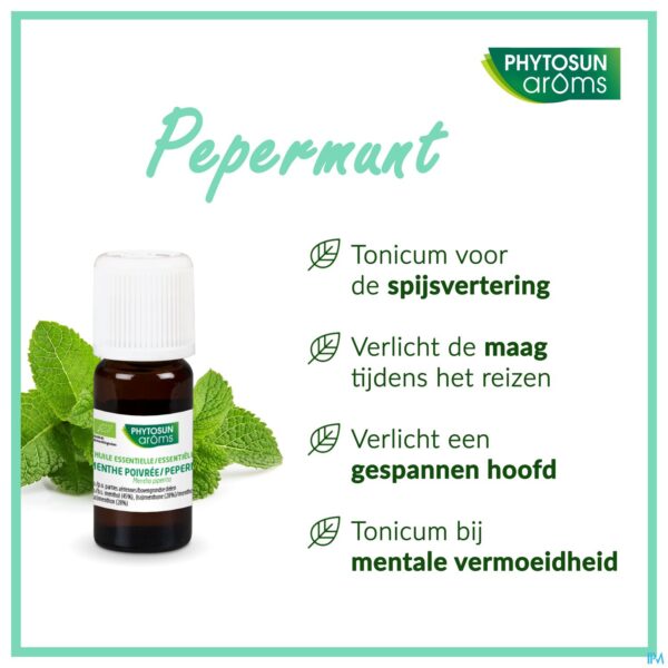 Lifestyle_image Phytosun Pepermunt Fr-bio-01 10ml