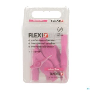 Packshot Flexi Fuchsia Borsteltje Micro Fine Interdentaal 6