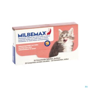Packshot Milbemax Kleine Katten-kitten Filmomh Tabl 2x10
