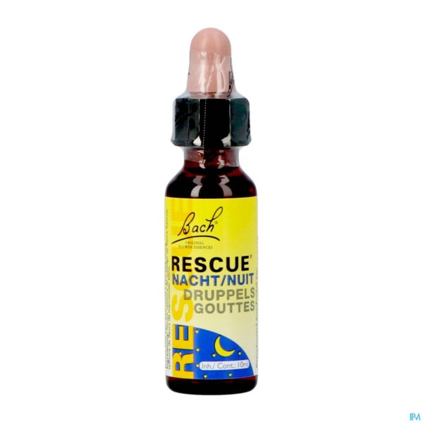 Productshot Bach Rescue Druppels Nacht 10ml