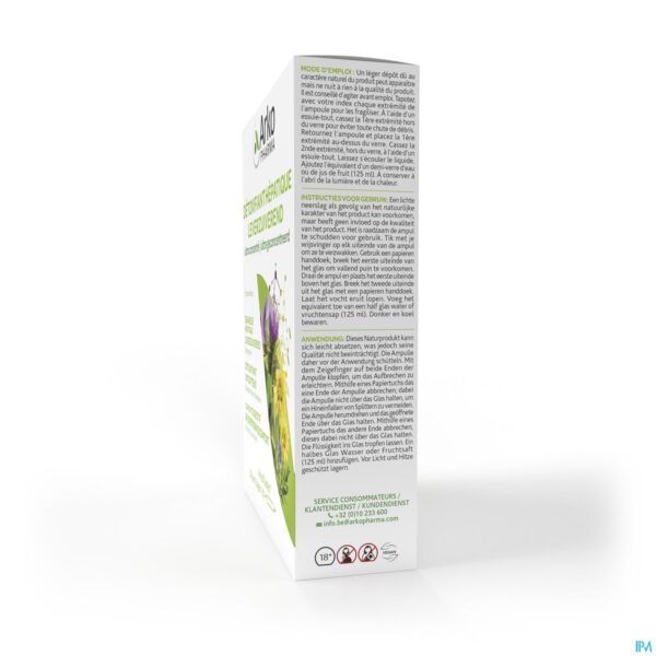 Packshot Arkofluide Leverzuiverend Amp 20x10ml
