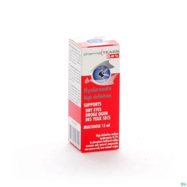 Packshot Pharmatears 0,2% Hyaluron 15ml
