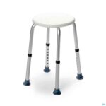 Productshot Douchestoel Ronde Zitting Dino Verstelb. 34-52cm