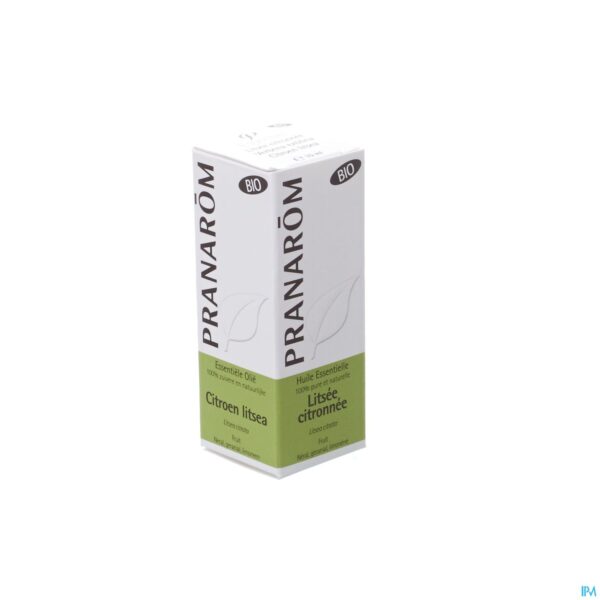 Packshot Pranarom Eo Citroen Litsea Bio 10ml Packshot Pranarom Eo Citroen Litsea Bio 10ml