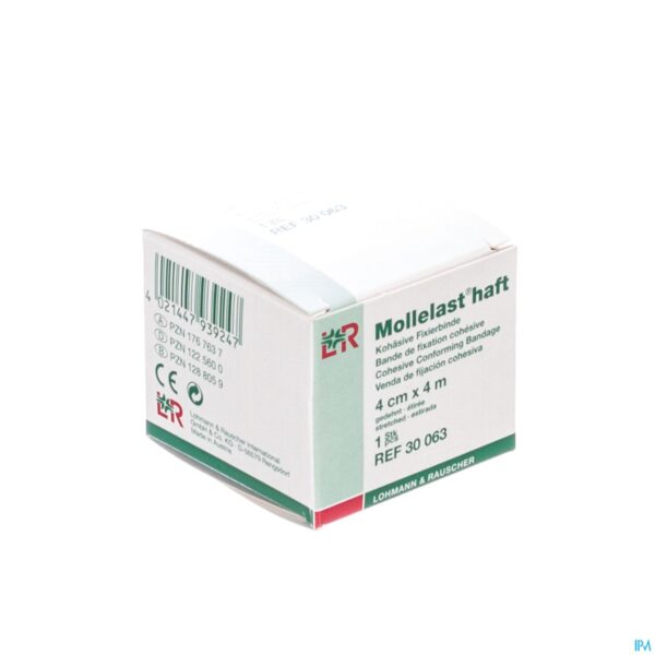 Packshot Mollelast Haft Windel Elast Adh 4cmx 4m 30063