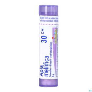 Packshot Apis Mellifica 30ch Gr 4g Boiron