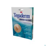 Packshot Tegaderm 3m Film Dressing Transp 10x12cm 5 1626p