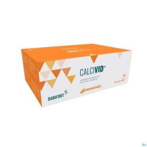 Packshot Calcivid 1000mg/880ie Orange Sach 30