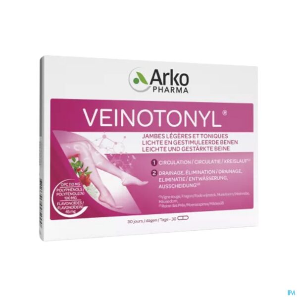 Packshot Veinotonyl Caps 30 Packshot Veinotonyl Caps 30