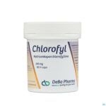Packshot Chlorophyl Caps 90x100mg Deba