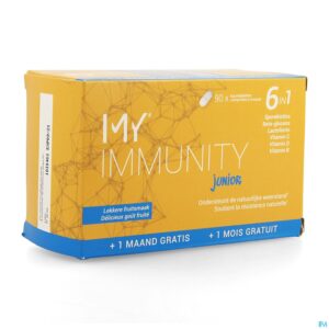 Packshot My Immunity Junior Kauwtabl 90