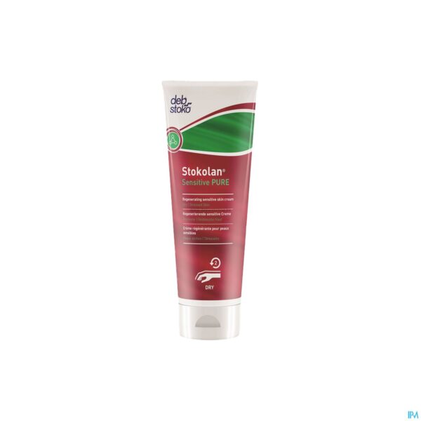 Packshot Stokolan Sensitive Pure Tube 100ml Packshot Stokolan Sensitive Pure Tube 100ml