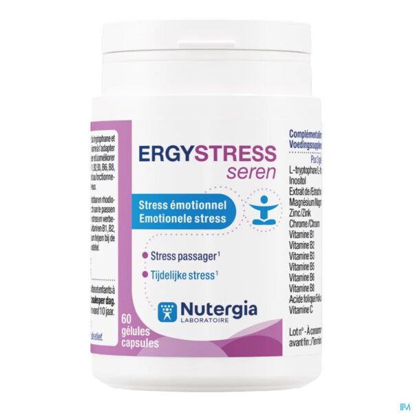 Packshot Ergystress Seren Caps 60