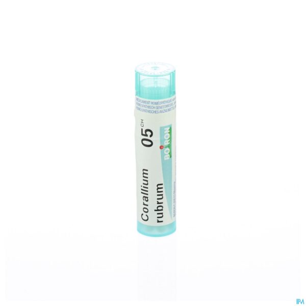 Packshot Corallium Rubrum 05ch Gr 4g Boiron