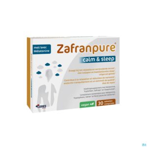 Packshot Zafranpure Calm & Sleep Comp 30